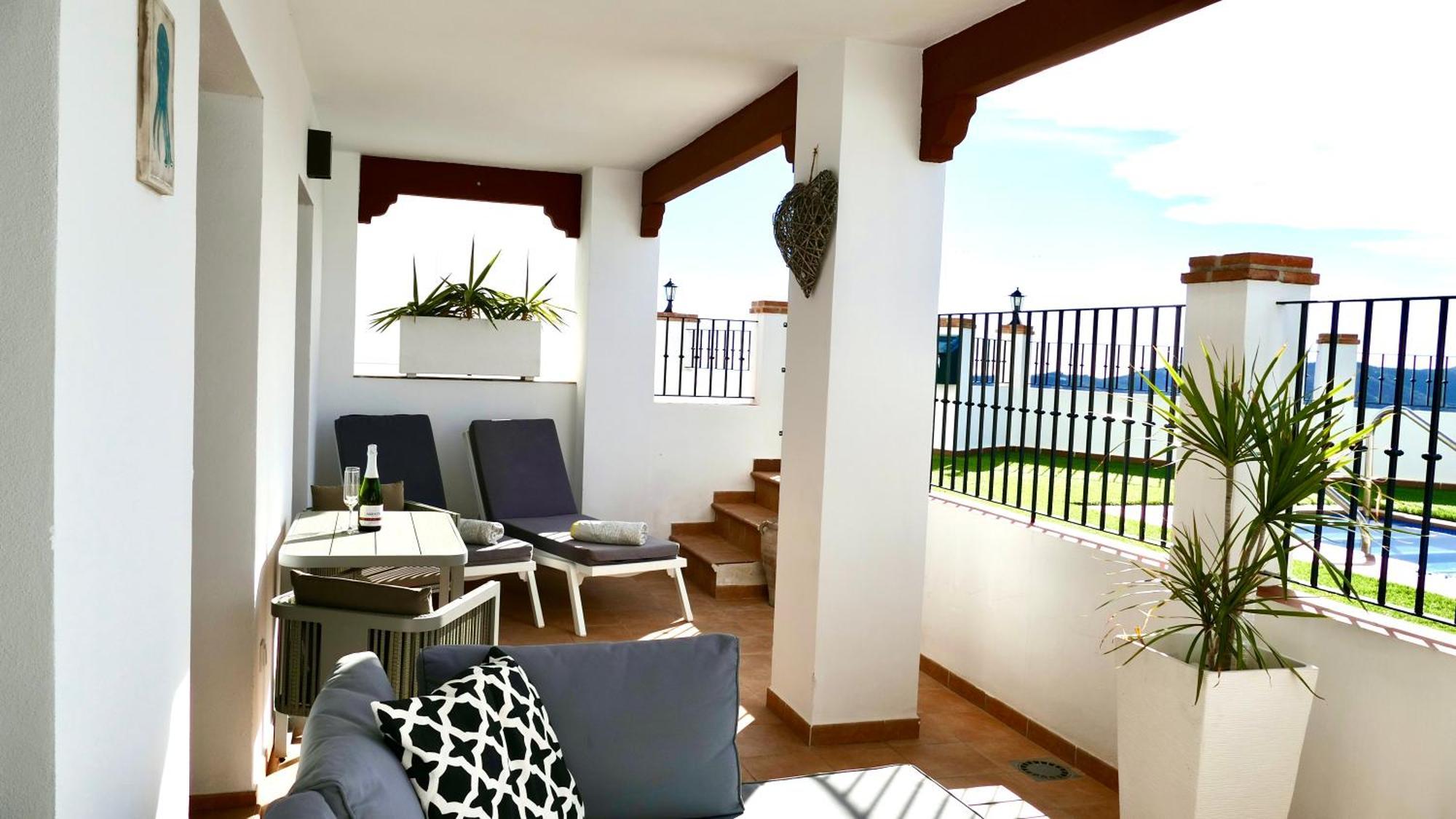 Casita Frigiliana - Stunning New Apartment With Views With Private Parking Space Luaran gambar